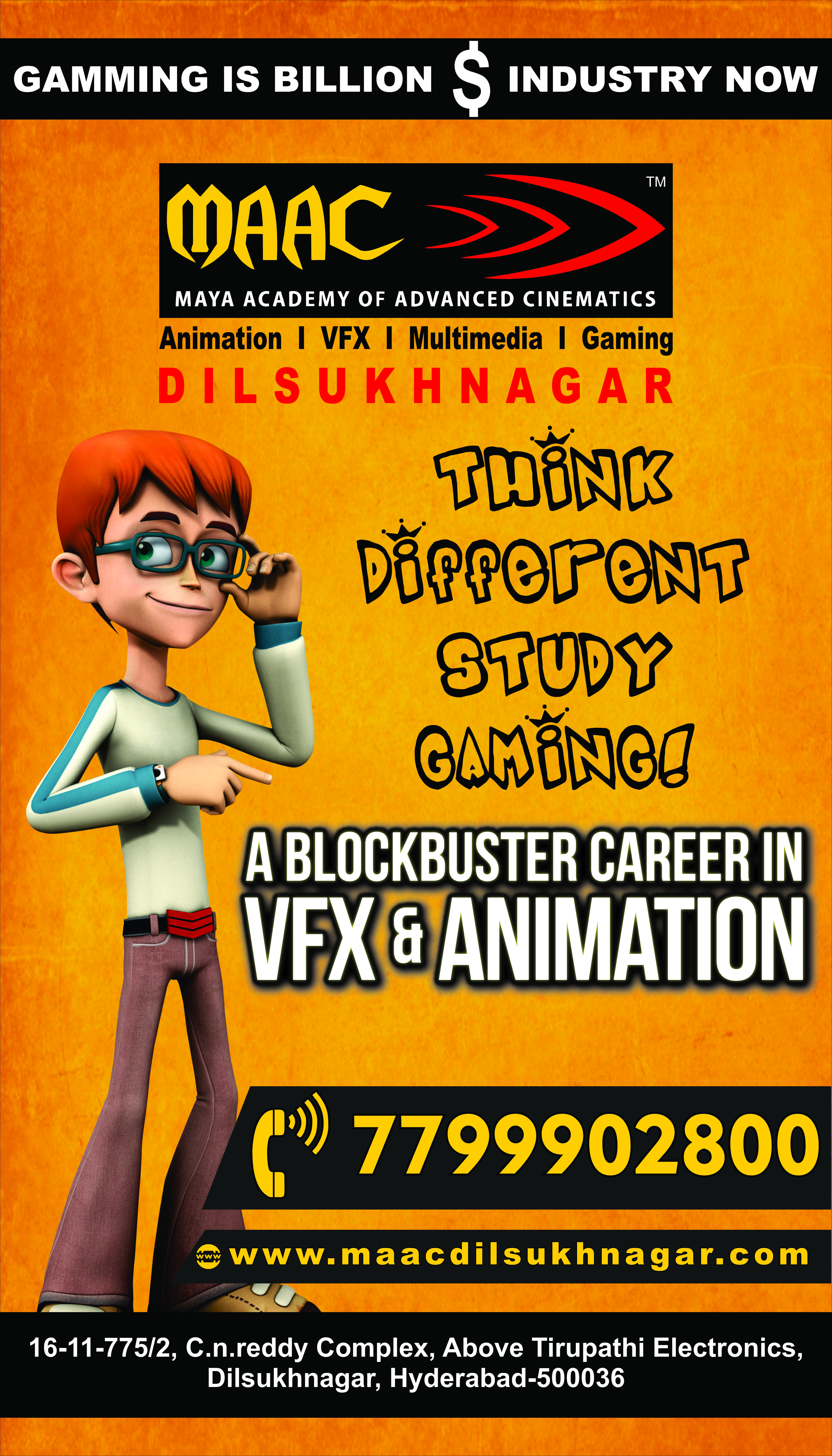 Reasons to choose animation as your career option | MAAC DILSUKHNAGAR